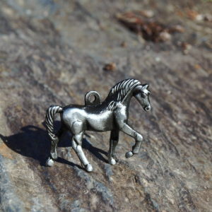koník, kůň,ušlechtilý, arab, figurka, zinkový odlitek,bezolovnatý