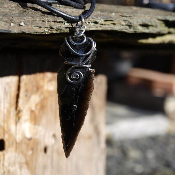 Hrot, štípaný obsidián - Image 4