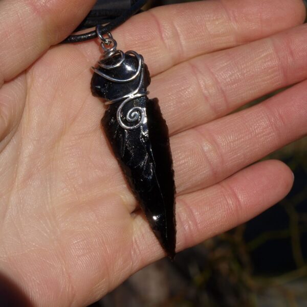 Hrot, štípaný obsidián - Image 5