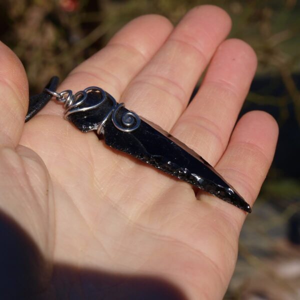 Hrot, štípaný obsidián - Image 6